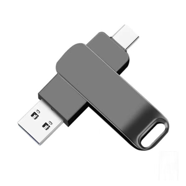 gun-color-Dual Interface USB3.0Type-c USB Flash Drive for Android Phone Computer