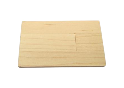 Credit Card Wooden Flash Drive