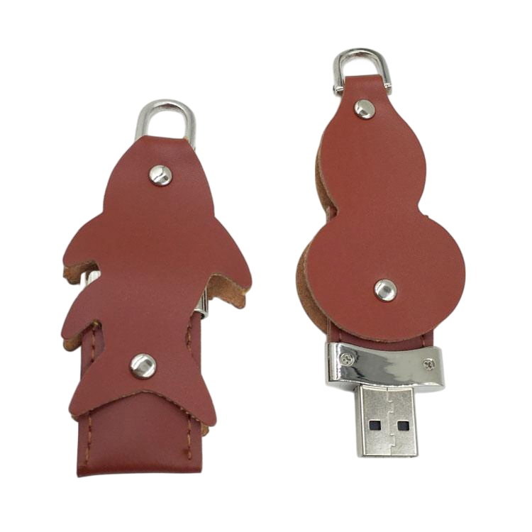 Slim magnetic PU leather drive