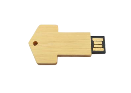 Wooden Key USB Flash Drive