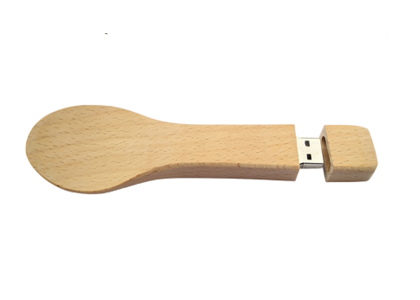 Wooden Spoon USB Flash Drive