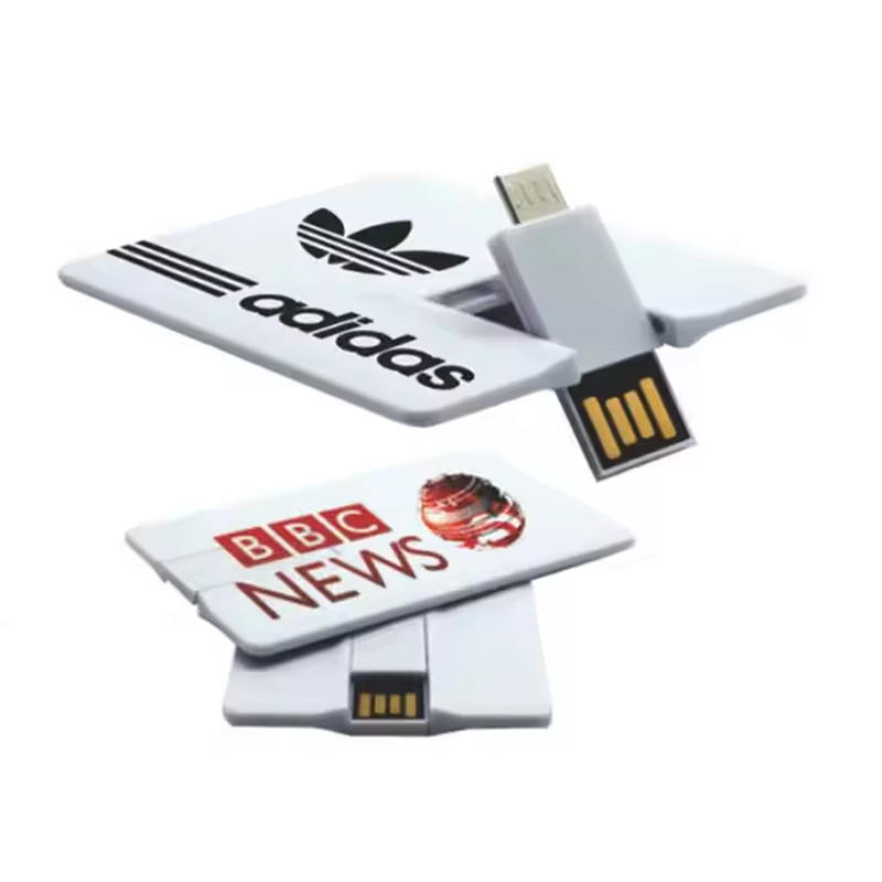 The color - printed pattern of an Android smartphone card - shaped USB flash drive