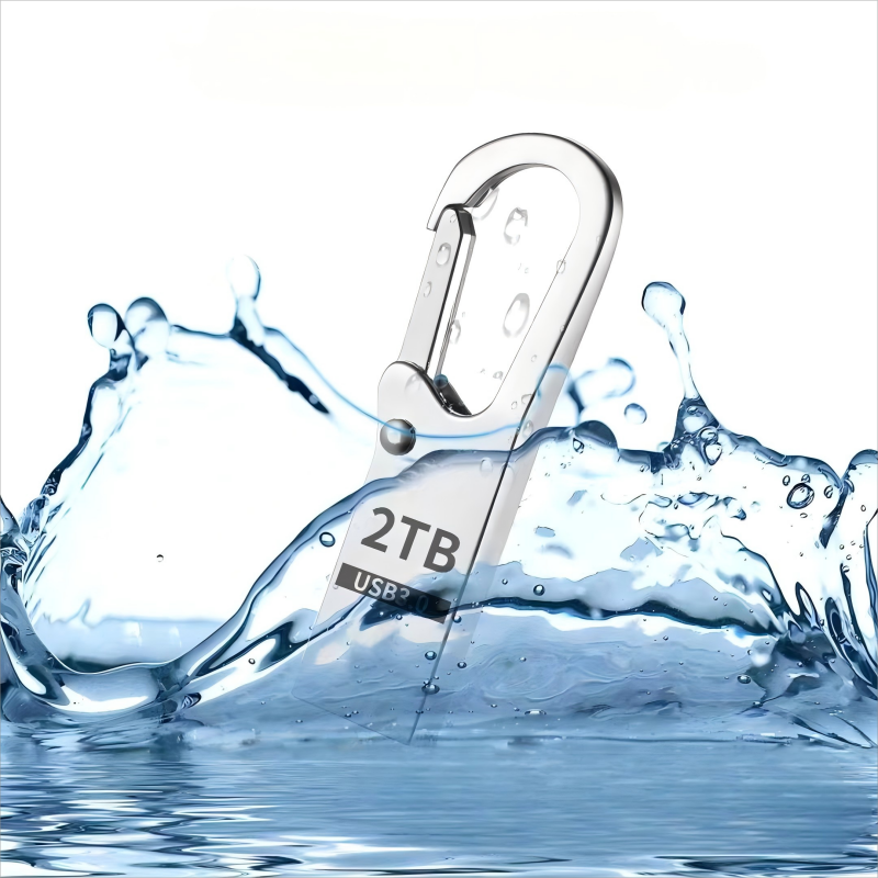 Metal Clip - on USB Flash Drive