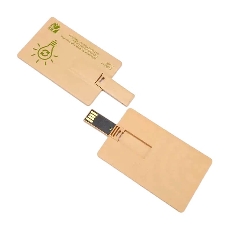 card biodegradable usb flash disk