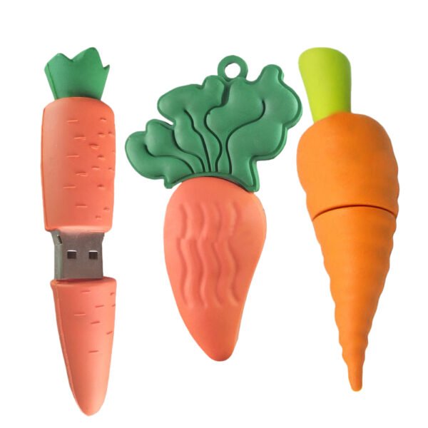 cartoon Carrot-shaped USB Flash Drive