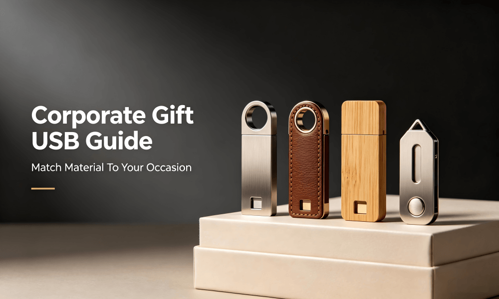 Corporate Gift USB Material Matching for Different Occasions
