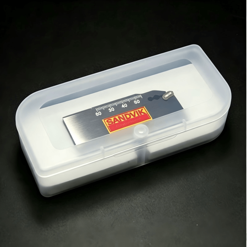 Frosted Hinged Rectangular Plastic Storage Box