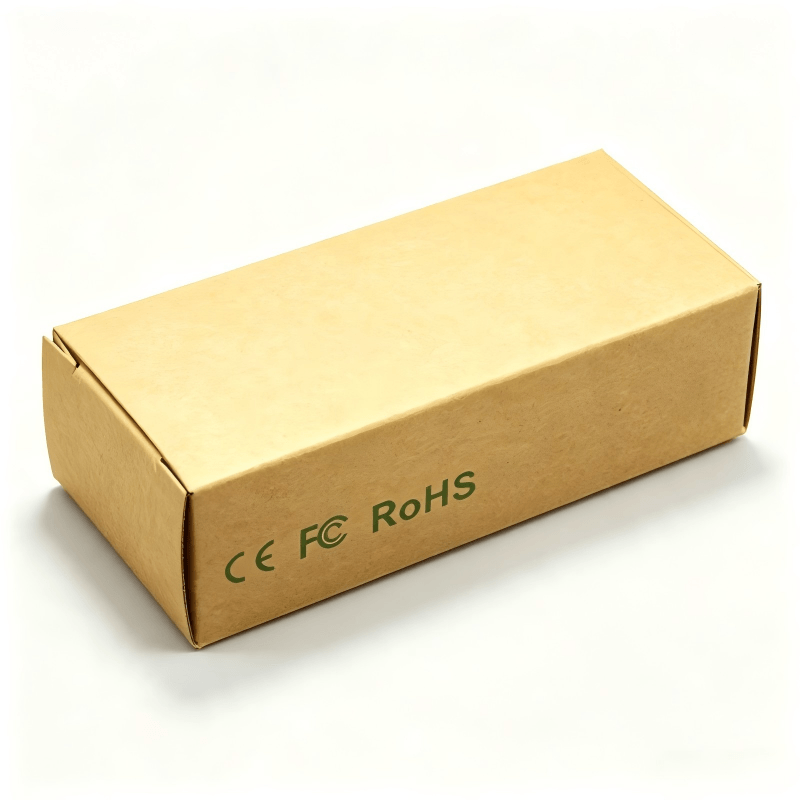Kraft Paper Box with CE FC RoHS Markings