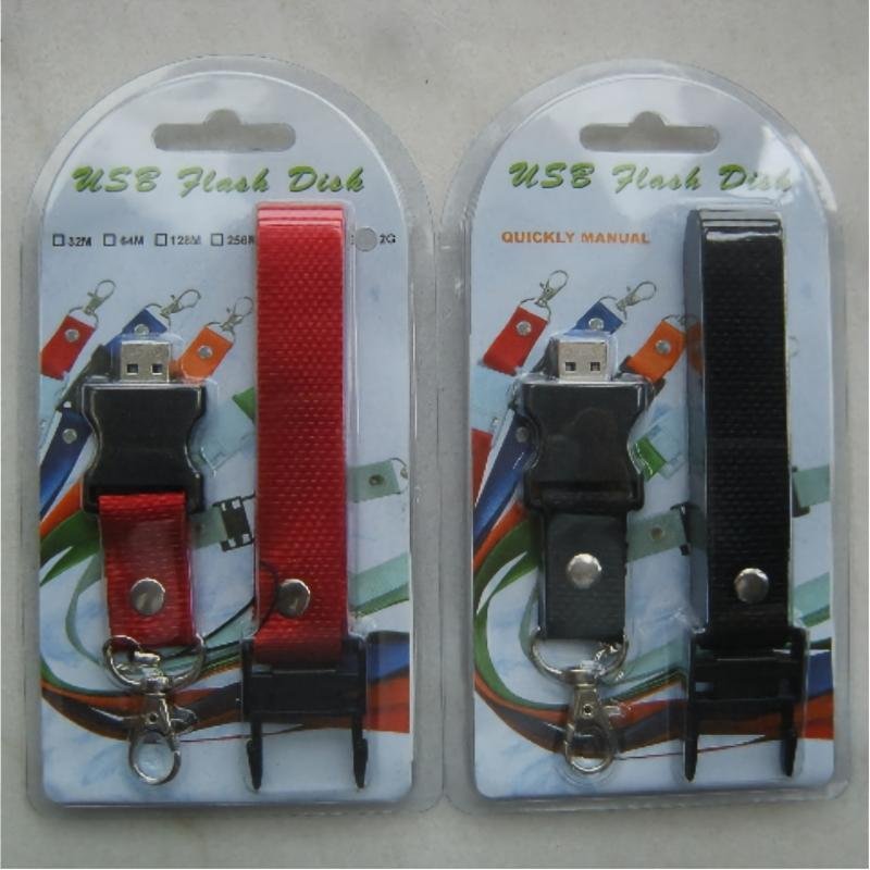 Lanyard Strap USB Flash Disk Blister Card Packaging