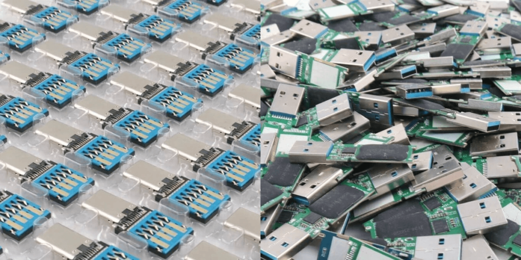 Mass Production USB Flash PCB Raw Materials Overview