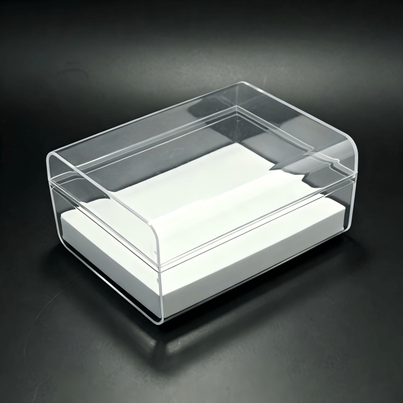 Rounded Rectangle Clear Acrylic Rigid Box
