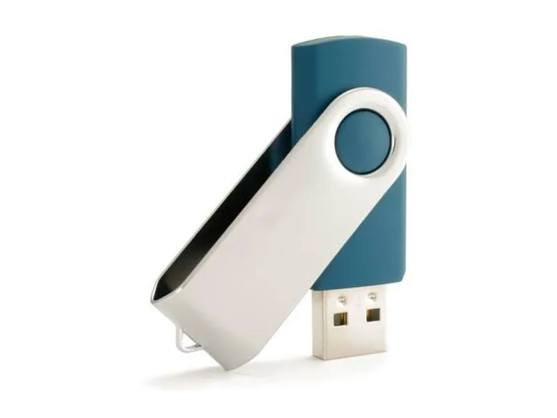Custom USB Drive Swivel Design Neutral swivel custom USB flash drive design for logo customization
