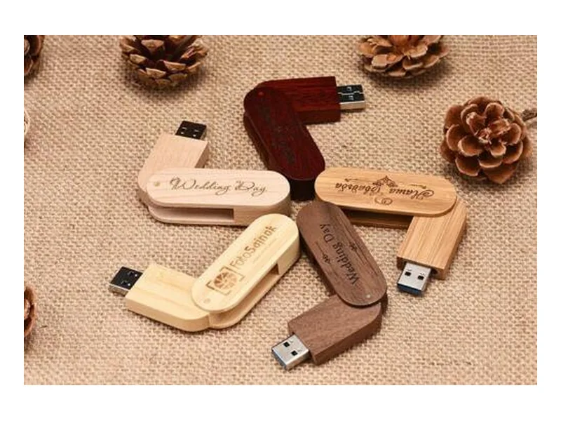 Engraved wooden USB flash drives from a reliable China manufacturer