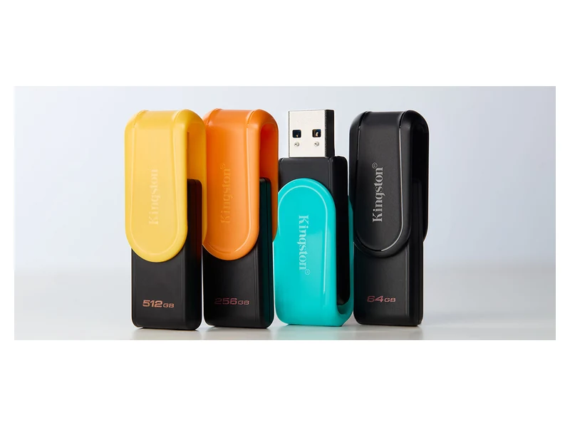Foto reali dei prodotti delle chiavette USB colorate Kingston