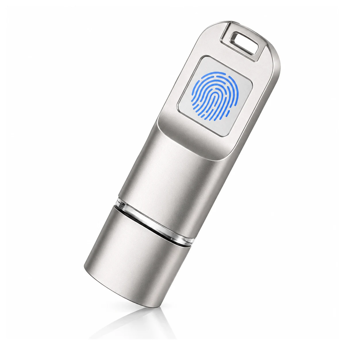 metal fingerprint USB flash drive with fingerprint sensor