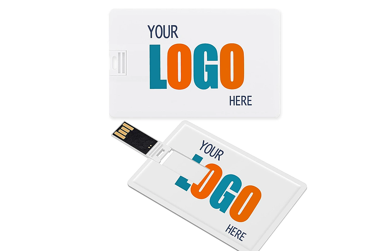 personalizado logo business tarjeta USB flash memoria